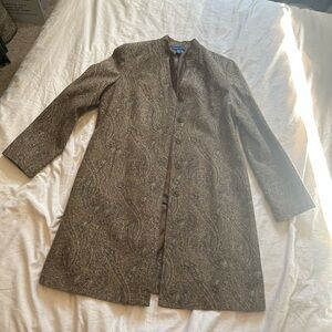 Thrifted, fall long blazer jacket